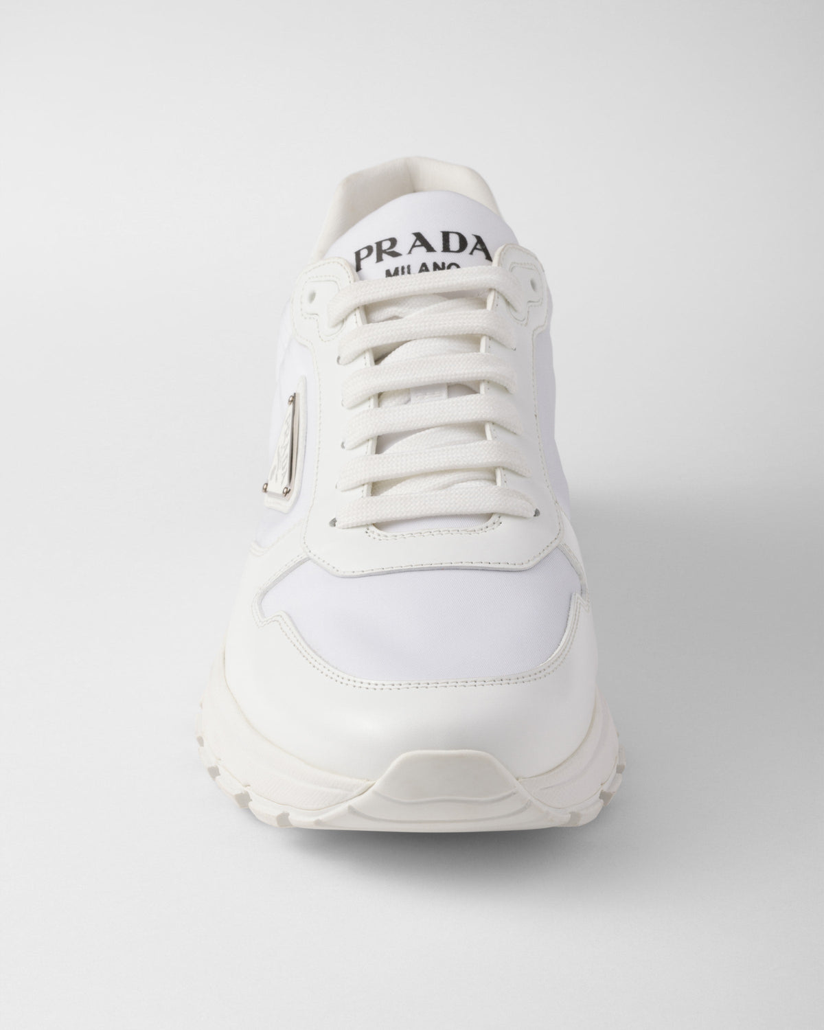 Prada Cuir Brossé Blanc