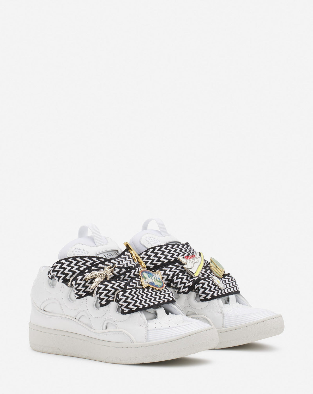 LANVIN x FUTURE CURB 3.0 WHITE/BLACK